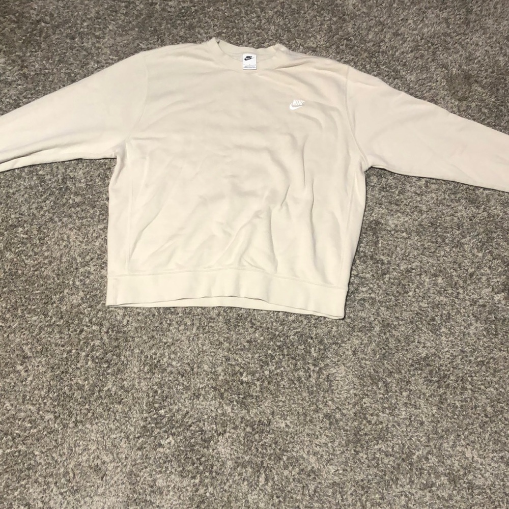 Nike sweater cream